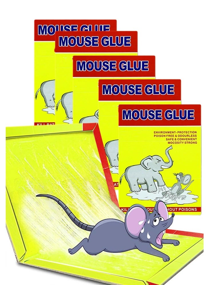 Mouse Rat Glue Trap, Strongly Adhesive Sticky Glue Traps for Mice for Indoor Outdoor - Image 1